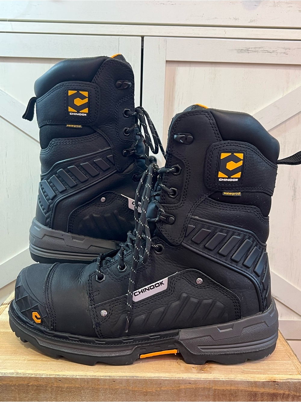 Chinook Scorpion 9 Inch Composite Toe Waterproof Work Boot Size 9